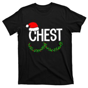 Chest Nuts Funny Christmas Chestnuts Couple Matching Outfit T-Shirt