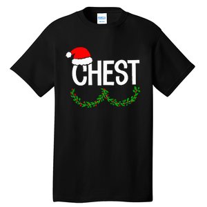 Chest Nuts Funny Christmas Chestnuts Couple Matching Outfit Tall T-Shirt