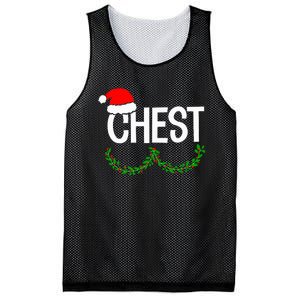 Chest Nuts Funny Christmas Chestnuts Couple Matching Outfit Mesh Reversible Basketball Jersey Tank