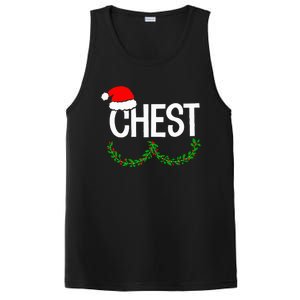 Chest Nuts Funny Christmas Chestnuts Couple Matching Outfit PosiCharge Competitor Tank