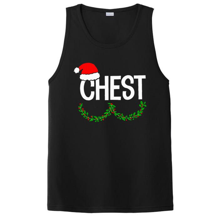 Chest Nuts Funny Christmas Chestnuts Couple Matching Outfit PosiCharge Competitor Tank