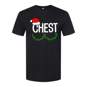 Chest Nuts Funny Christmas Chestnuts Couple Matching Outfit Softstyle CVC T-Shirt