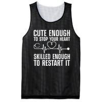 Cool Nurse For Men Women Medical Assistant Nursing Aide CNA Mesh Reversible Basketball Jersey Tank