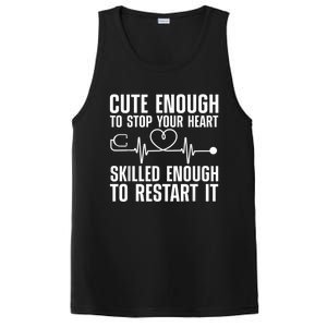 Cool Nurse For Men Women Medical Assistant Nursing Aide CNA PosiCharge Competitor Tank