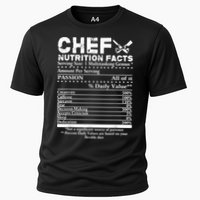 Chef Nutrition Facts Cool Chef Tee Gift For Chefs Cooling Performance Crew T-Shirt