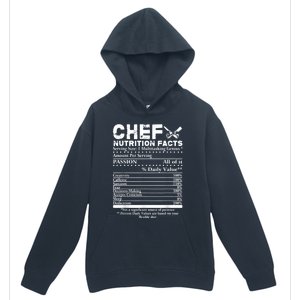 Chef Nutrition Facts Cool Chef Tee Gift For Chefs Urban Pullover Hoodie