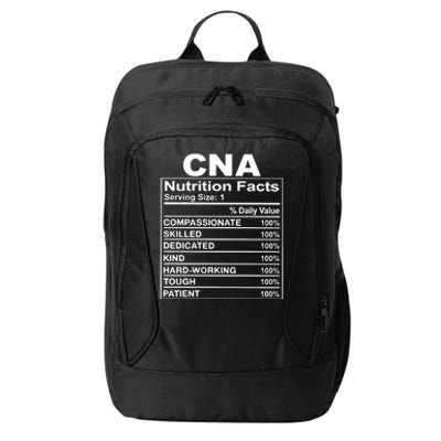 Cna Nutrition Facts City Backpack