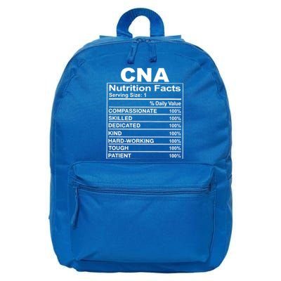 Cna Nutrition Facts 16 in Basic Backpack