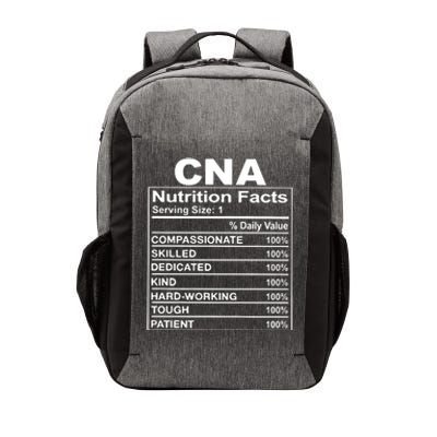 Cna Nutrition Facts Vector Backpack