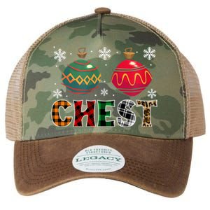 Chest Nuts Funny Matching Chestnuts Christmas Couples Chest Gift Legacy Tie Dye Trucker Hat