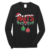 Chest Nuts Funny Matching Chestnuts Christmas Couples Nuts Long Sleeve Shirt