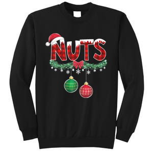 Chest Nuts Funny Matching Chestnuts Christmas Couples Nuts Sweatshirt