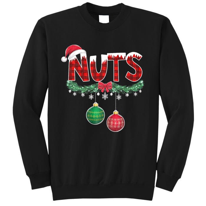 Chest Nuts Funny Matching Chestnuts Christmas Couples Nuts Sweatshirt