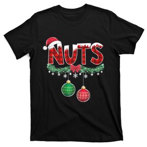 Chest Nuts Funny Matching Chestnuts Christmas Couples Nuts T-Shirt