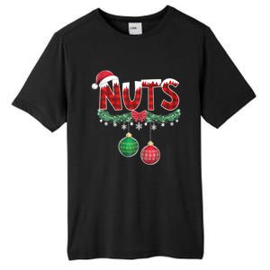 Chest Nuts Funny Matching Chestnuts Christmas Couples Nuts Tall Fusion ChromaSoft Performance T-Shirt