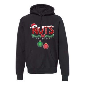 Chest Nuts Funny Matching Chestnuts Christmas Couples Nuts Premium Hoodie