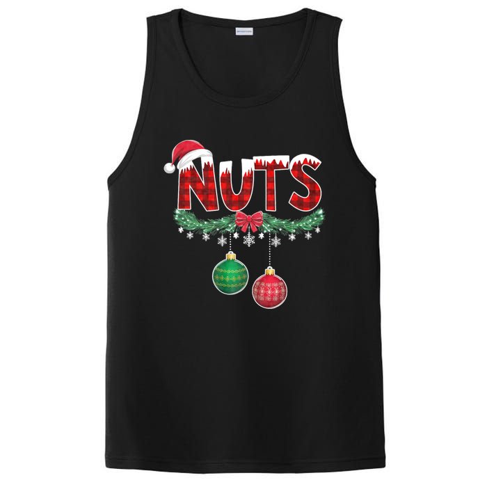 Chest Nuts Funny Matching Chestnuts Christmas Couples Nuts PosiCharge Competitor Tank