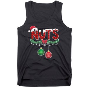 Chest Nuts Funny Matching Chestnuts Christmas Couples Nuts Tank Top