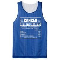 Cancer Nutrition Facts Astrology Zodiac Sign Horoscope Gift Mesh Reversible Basketball Jersey Tank