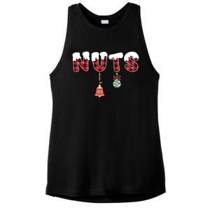 Chest Nuts Funny Chestnuts Matching Christmas Couples 'S Gift Ladies PosiCharge Tri-Blend Wicking Tank