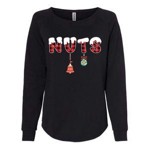 Chest Nuts Funny Chestnuts Matching Christmas Couples 'S Gift Womens California Wash Sweatshirt