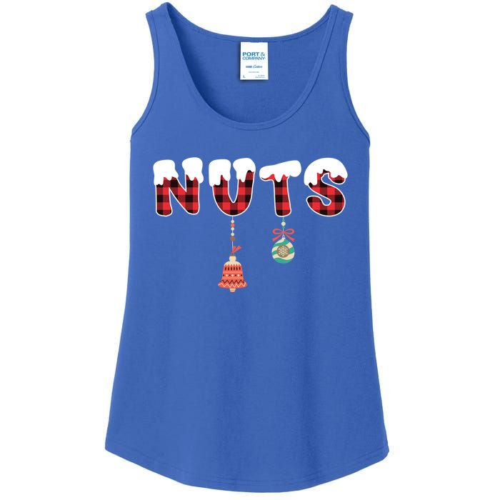 Chest Nuts Funny Chestnuts Matching Christmas Couples 'S Gift Ladies Essential Tank