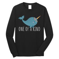 Cute Narwhal For Women Or One Of A Kind Long Sleeve Shirt