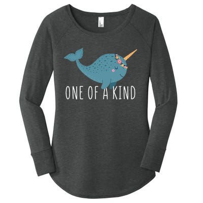 Cute Narwhal For Women Or One Of A Kind Women's Perfect Tri Tunic Long Sleeve Shirt