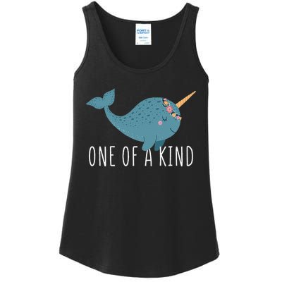 Cute Narwhal For Women Or One Of A Kind Ladies Essential Tank