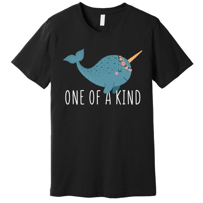 Cute Narwhal For Women Or One Of A Kind Premium T-Shirt