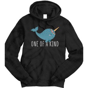 Cute Narwhal For Women Or One Of A Kind Tie Dye Hoodie