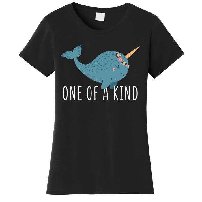 Cute Narwhal For Women Or One Of A Kind Women's T-Shirt