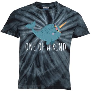 Cute Narwhal For Women Or One Of A Kind Kids Tie-Dye T-Shirt