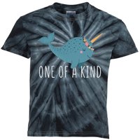 Cute Narwhal For Women Or One Of A Kind Kids Tie-Dye T-Shirt