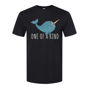 Cute Narwhal For Women Or One Of A Kind Softstyle CVC T-Shirt