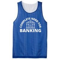 Complete Nerd For Banking Banker Cute Gift Mesh Reversible Basketball Jersey Tank