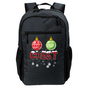 Chest Nuts Funny Matching Chestnuts Christmas Couples Chest Great Gift Daily Commute Backpack