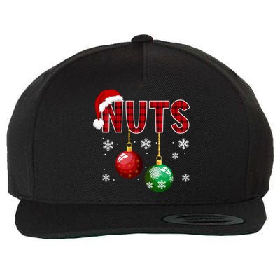 Chest Nuts Funny Matching Chestnuts Christmas Couples Nuts Wool Snapback Cap