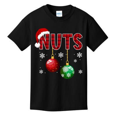 Chest Nuts Funny Matching Chestnuts Christmas Couples Nuts Kids T-Shirt