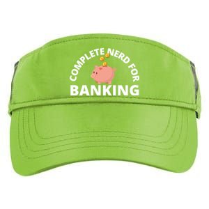 Complete Nerd For Banking Banker Cute Gift Adult Drive Performance Visor