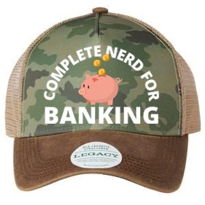 Complete Nerd For Banking Banker Cute Gift Legacy Tie Dye Trucker Hat