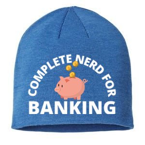 Complete Nerd For Banking Banker Cute Gift Sustainable Beanie