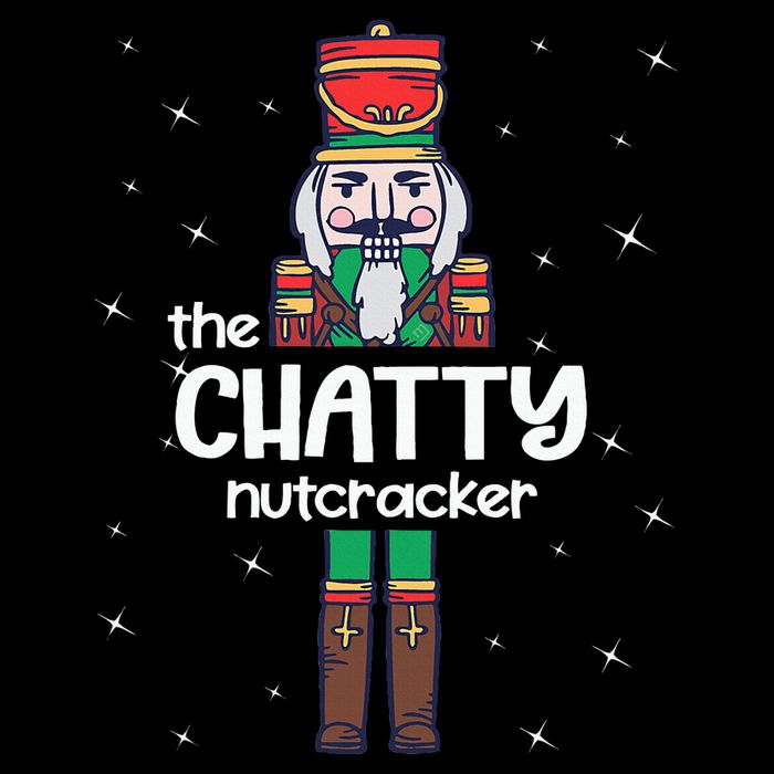 Chatty Nutcracker Family Matching Funny Pajama Flat Bill Trucker Hat
