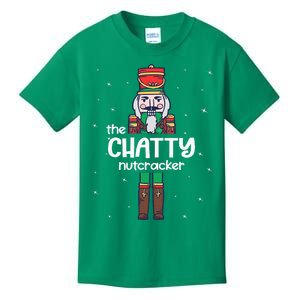 Chatty Nutcracker Family Matching Funny Pajama Kids T-Shirt