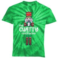 Chatty Nutcracker Family Matching Funny Pajama Kids Tie-Dye T-Shirt