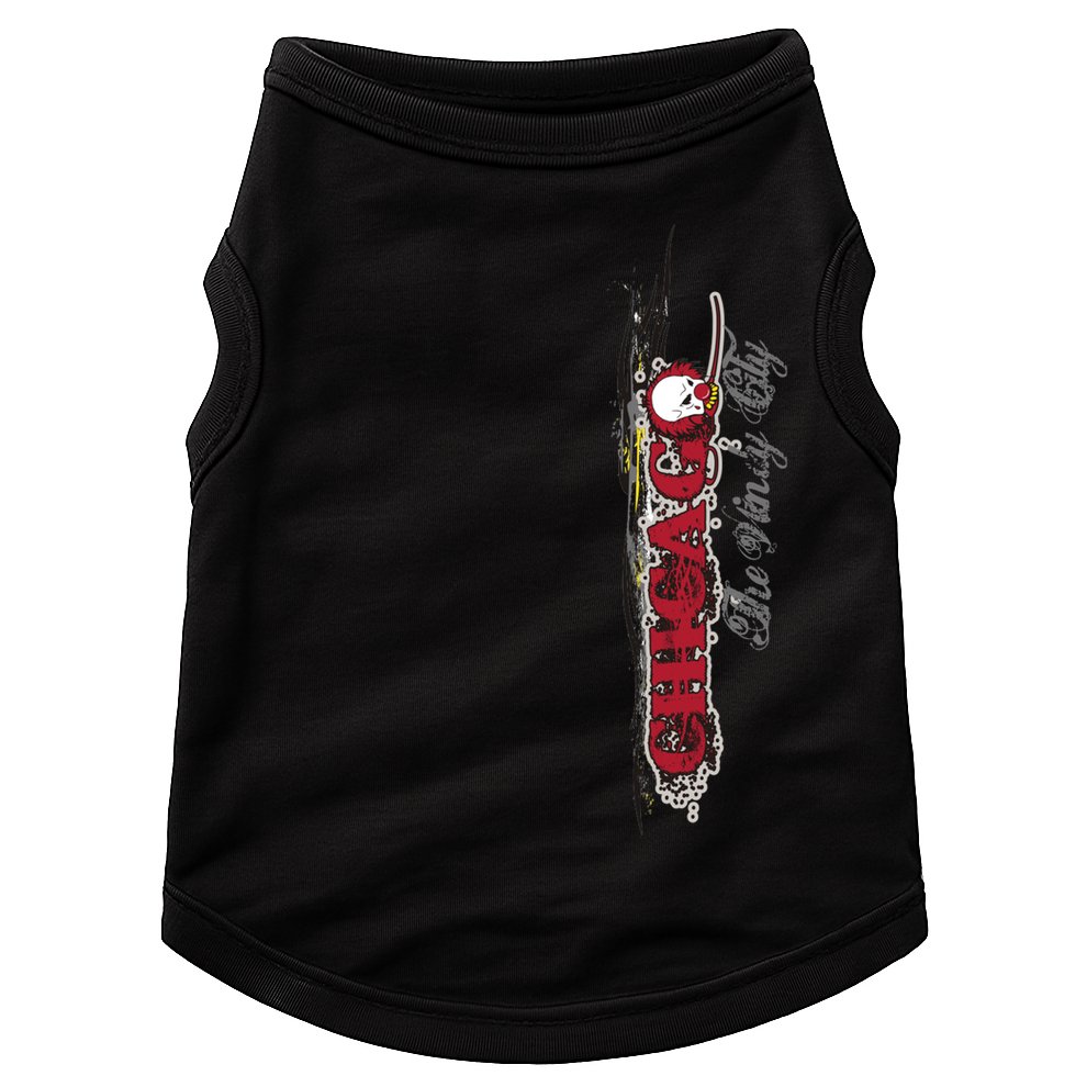 Chicago No Funny Business Clown Doggie Tank