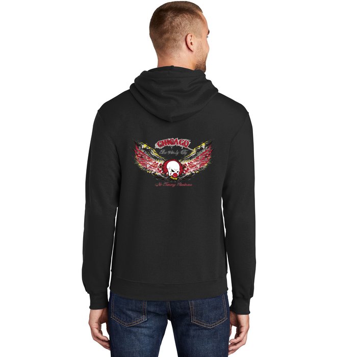 Chicago No Funny Business Clown Hoodie