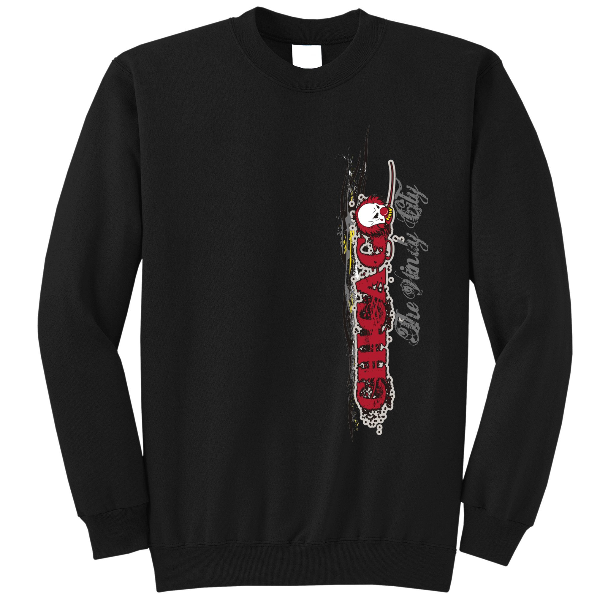 Chicago No Funny Business Clown Sweatshirt