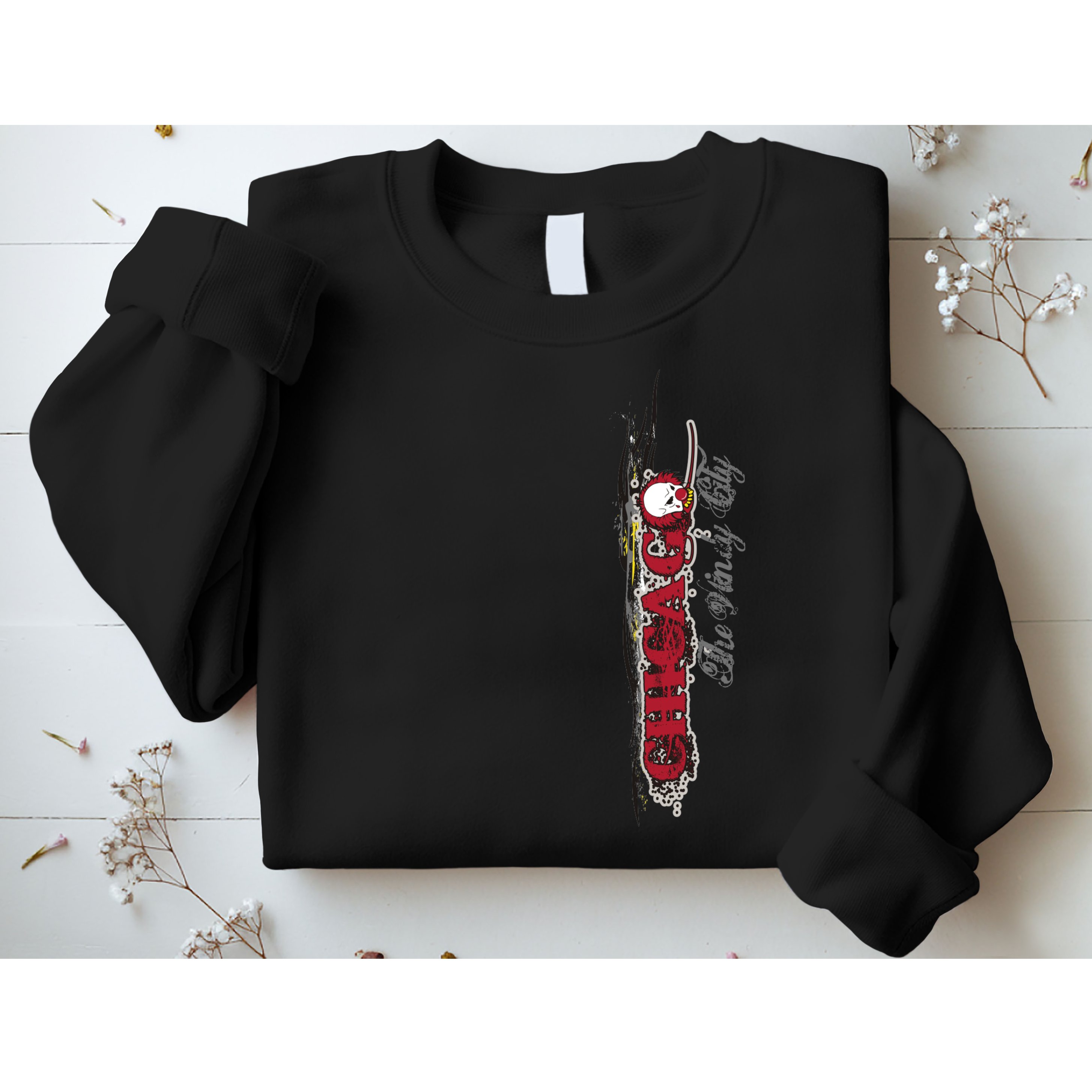 Chicago No Funny Business Clown Sweatshirt