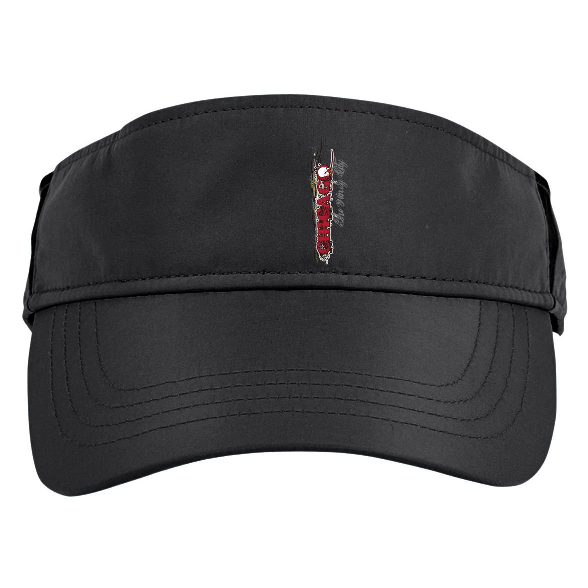 Chicago No Funny Business Clown Adult Drive Performance Visor